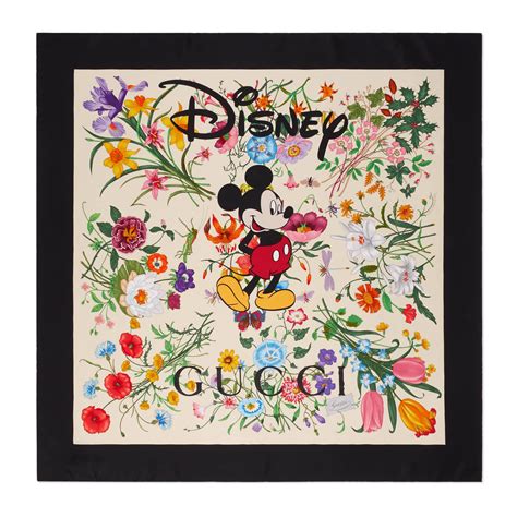 gucci michey|gucci mickey mouse scarf.